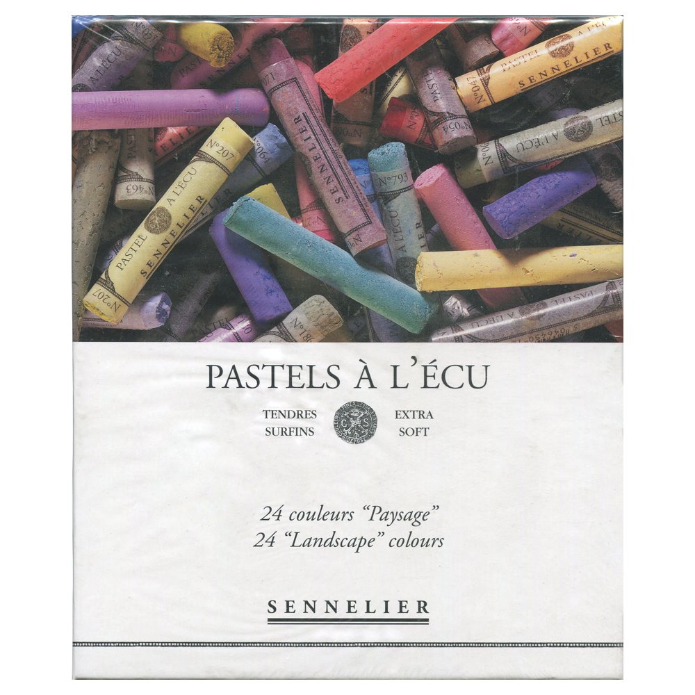 Savoir-Faire 10132241 Sennelier Soft Pastels Set 24/Pkg-Landscape