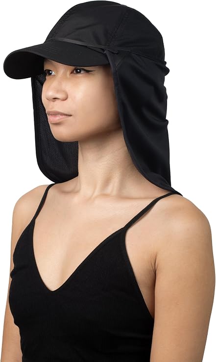 CoolNES - UV Sun Protection Neck Drape Adjustable Multifunctional 2 in 1 Face Covering for Outdoor Fishing - Unisex