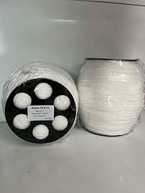 Fio Náutico HassTextil 700g 100% Polipropileno 3mm (branco 3mm)