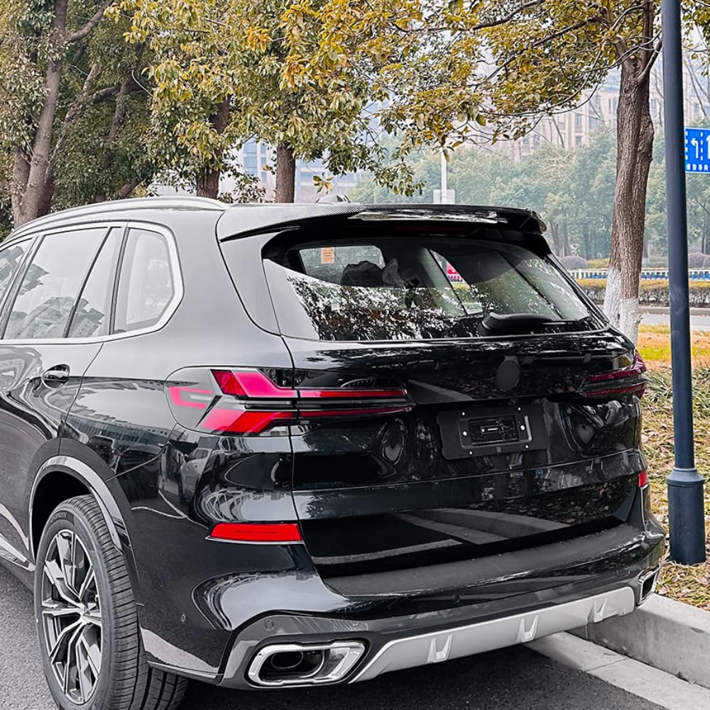 Alerón Trasero para BMW X5 G05 MP 2019+, ABS Alerón Techo Antiarañazos Spoiler Alerón Trasero del Coche Tuning Accesorio,Black