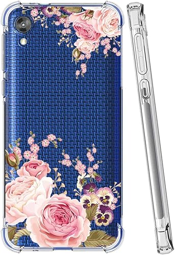 Miniatura 9 de Funda para Moto E6, Motorola E6 XT2005DL Linda Caso, Transparente Flexible Bumper TPU Suave Goma Silicona Funda para Motorola Moto E6
