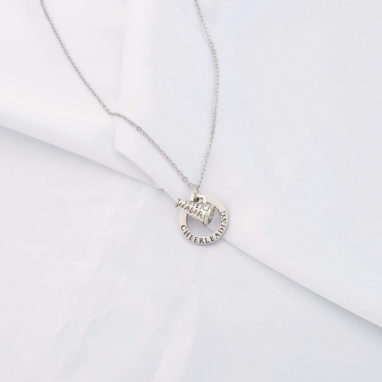 BNQL Cheerleader Necklace Cheerleader Gifts Cheerleading Jewelry Gift for Cheerleader Cheer or Team - Image 3