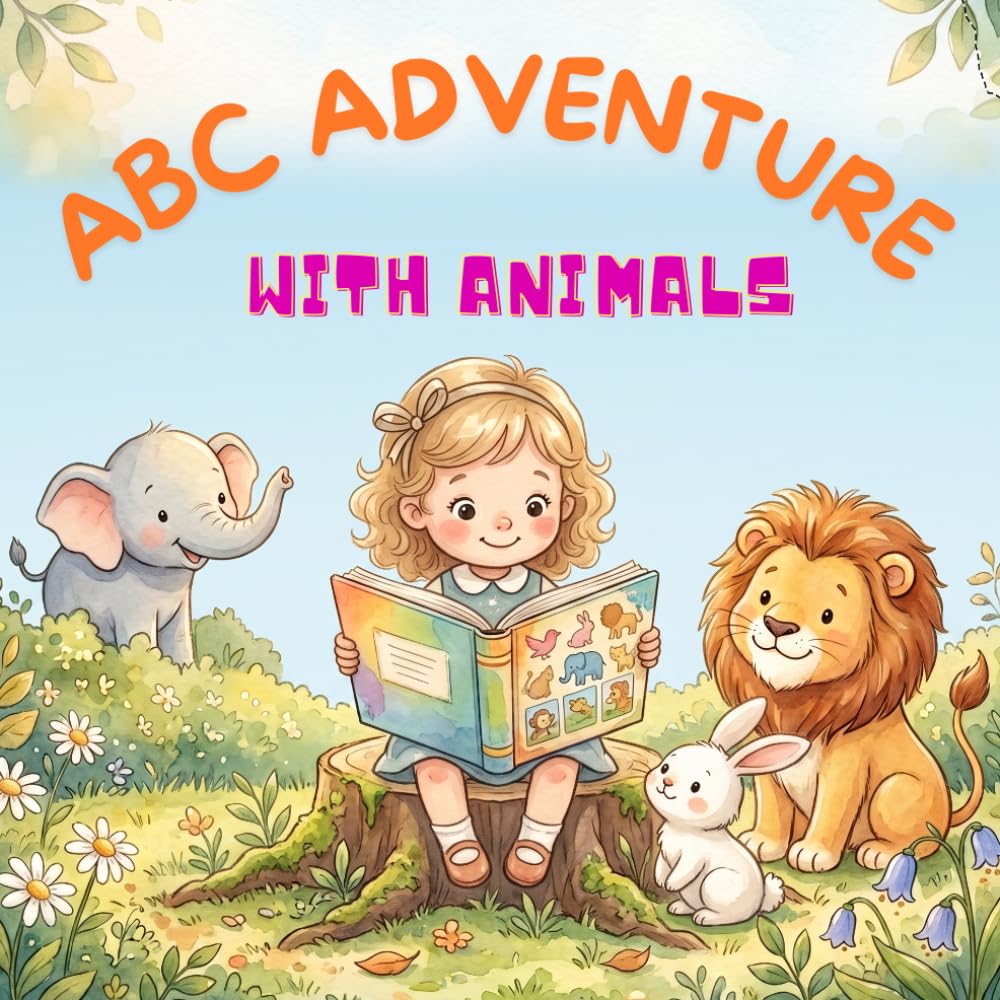 ABC ADVENTURE WITH ANIMALS: An Interactive Alphabet Book with Animal Friends