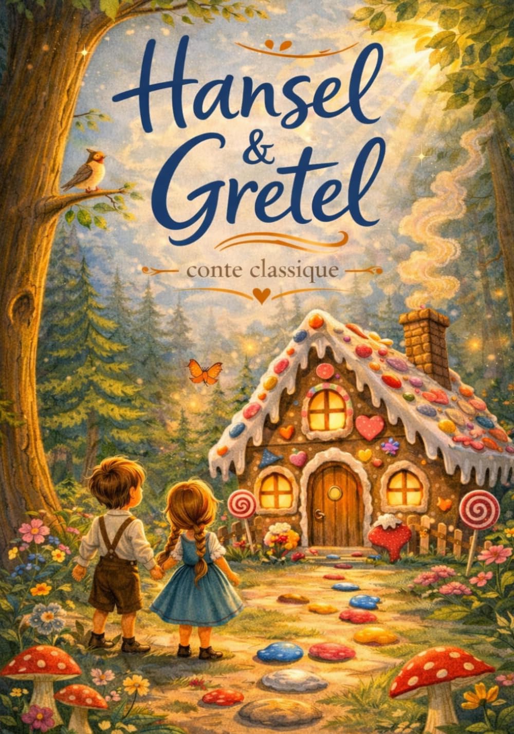 Hansel et Gretel: Conte Classique Illustré pour Enfants – Histoire Magique à Lire Avant de Dormir: Une histoire magique d’aventure et de courage pour ... illustré idéal pour lire avant de dormir.