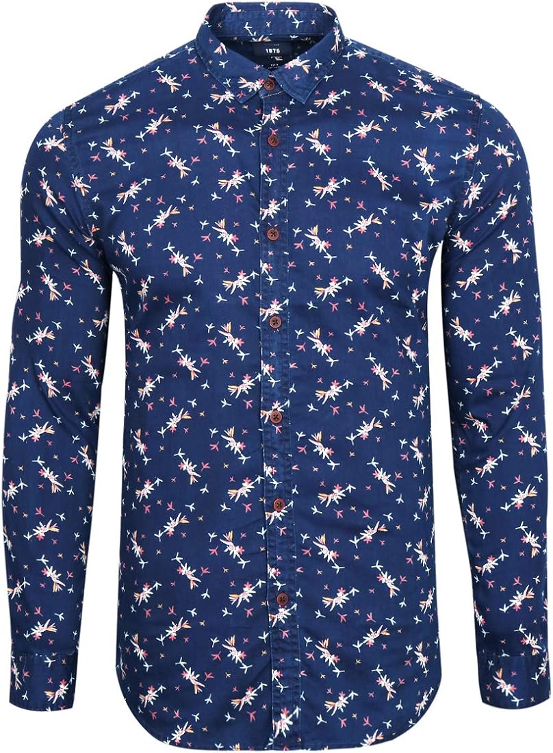 zara man printed shirts