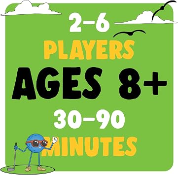 Play Nine The Card Game of Golf, Ages 8 and Up, Couples Date Night Gift, Game Night Favorite, 15 Min Gameplay, Family Friendly Card Game for Kids, Teens & Adults, Great Golf Gift