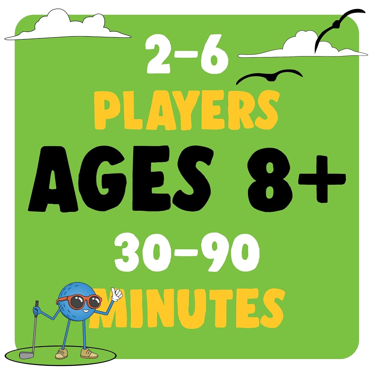 Play Nine The Card Game of Golf, Ages 8 and Up, Couples Date Night Gift, Game Night Favorite, 15 Min Gameplay, Family Friendly Card Game for Kids, Teens & Adults, Great Golf Gift image 1