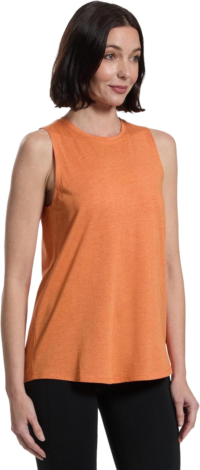 tasc Performance Women's Nola 2.0 Tank Terra Heather X-Small - Image 2