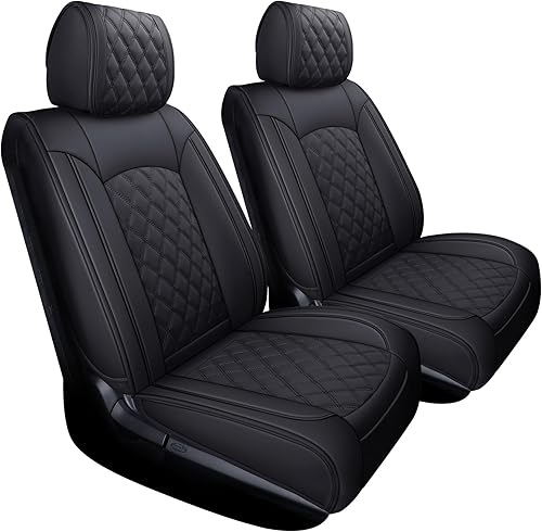 YIERTAI - Fundas impermeables de piel sintética para asiento de Toyota Tundra 2008-2021 2008-2021 Crewmax y Crew Cab con cabina doble extendida y