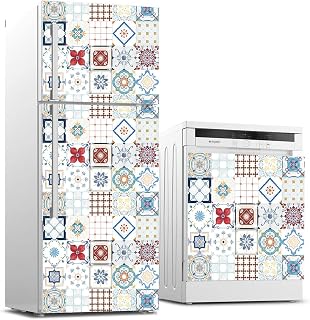 Buzdolabı ve Bulaşık Makinası Beyaz Eşya Sticker Kaplama Fayans Desen