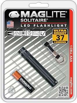 Maglite Solitaire LED 1AAA Black SJ3A016