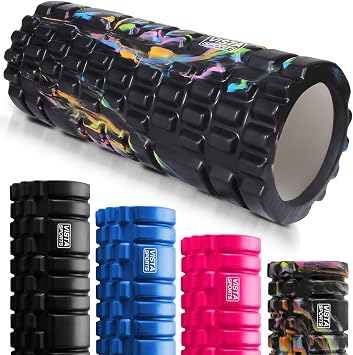 Foam Roller for Deep Tissue Muscle Massage Trigger Point Muscles Enhance Recovery for Physical Therapy and Rehab Multi