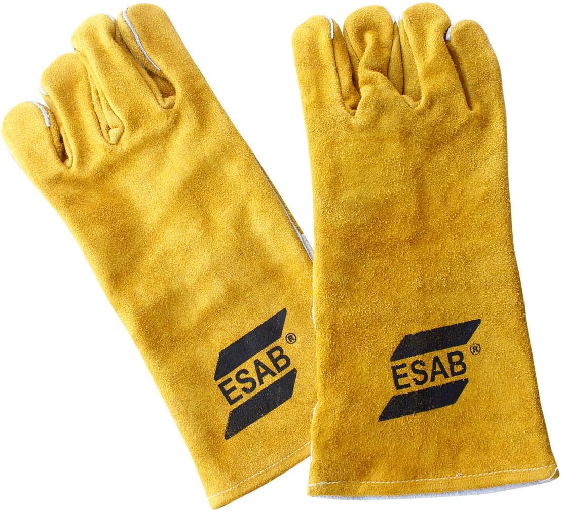 Leather Heavy Duty Welding Hand Gloves, Multicolour, Pack of 2