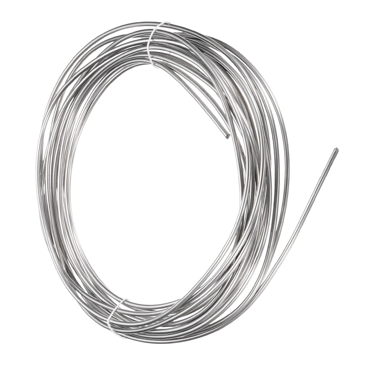 6 Gauge Stainless Steel Craft Wire, 4.0mm 32.8 ft Bendable Floral Snare Wire for Jewelry Making/Sculpting/Armature Crafting/Floral Bonsai/DIY Crafts