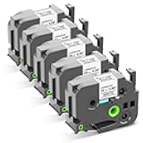 TZE-251 Tape 24mm Laminated White Replacement for Brother P-Touch TZe-251 1'' (0.94