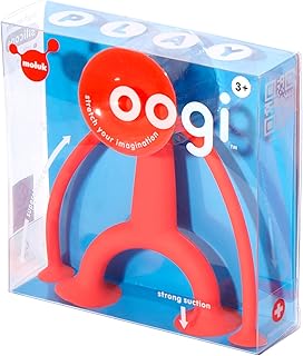 Fat Brain Toys Oogi by MOLUK - Red - Open-Ended Fidget Toy for Kids, Teens, Adults
