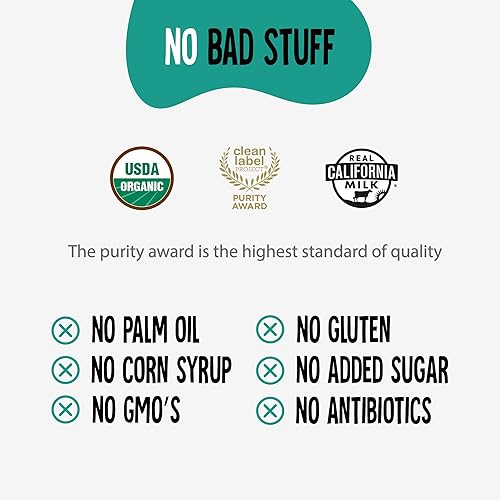 Miniatura 5 de Voyager - Leche entera en polvo orgánica para niños pequeños en marcha, apta para viajes, sin refrigeración, sin gluten, sin OMG y sin antibióticos