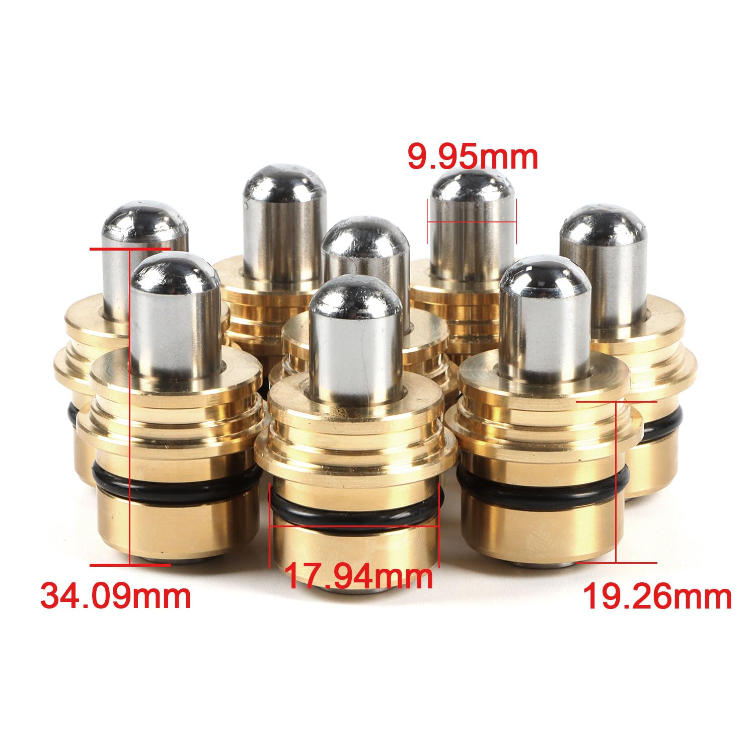 289-8451 2898451 CA2898451 Joystick Pilot Control Stantuffi per Caterpillar CAT 226B 232B 236B 242B 247B 257B 262B 267B 268B 277B 287B 226 233 2 236. 242 247 Sostituzione pistoni Joystick