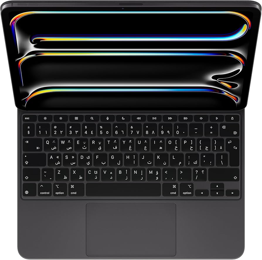 Apple Magic Keyboard for iPad Pro 13‑inch (M4) - Arabic - Black