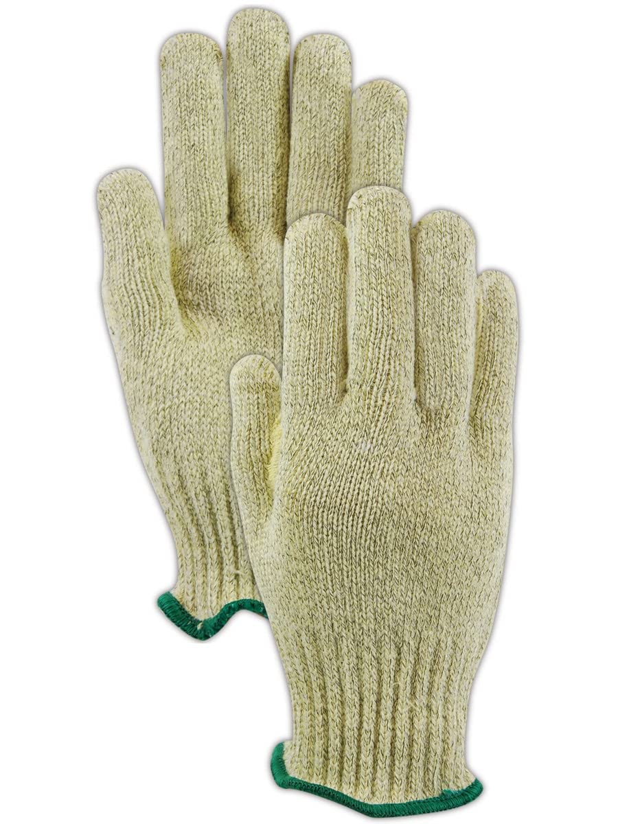 MAGID Aramax Blend Knit Gloves with Short Thumb Crotch 12 Pair