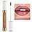 MAKI YIKA Red Lipstick for Women Metallic Lipsticks Glitter Long Lasting Lipstick No Smudge No Transfer Liquid Lip Gloss (BR03 Be Happy)