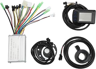 Ausla Motor Brushless Controller 36V / 48V 250W / 350W 15A Electric Bike Controller Kit with OMT-M3 Panel Waterproof for Electric Bike Electric Scooter