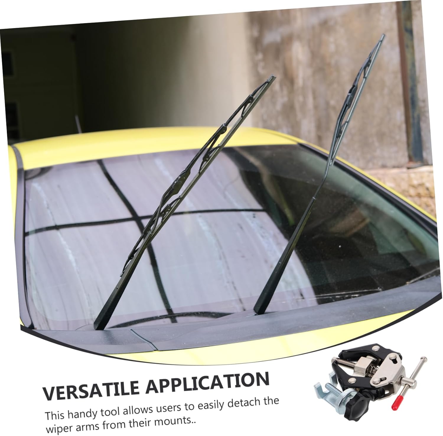 CHILDWEET 2pcs Windshield Wiper Arm Puller Tool Kit Bearing Remover for Automotive Maintenance Versatile Wiper Arm Removal Tool Enhanced Control and Construction