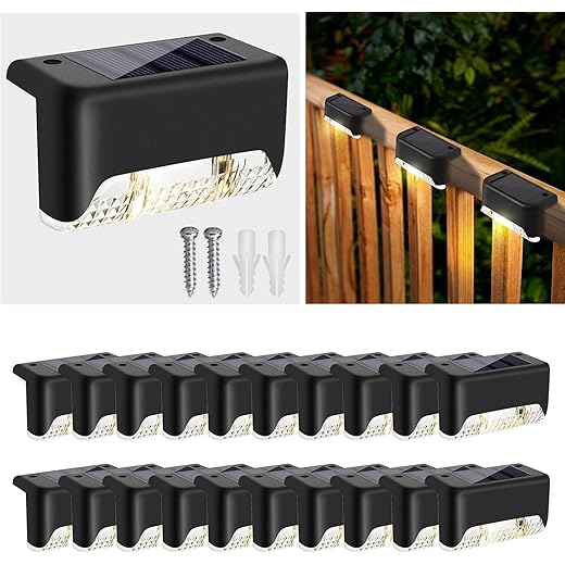 Outdoor Solar Lights Waterproof 4 Pack