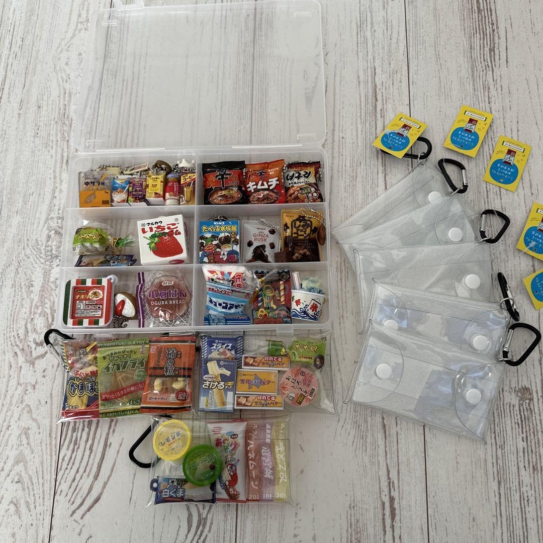 Amazon.co.jp: ガチャ詰めポーチ ガチャ活用入れ物6個 : おもちゃ