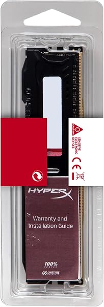 HyperX Fury, Memoria Ram de 8 GB (Ddr4, 2400 MHz, Cl15, Dimm Xmp, Hx424C15Fb2/8), 288-pin DIMM, 8 GB (1 x 8 GB), Negro - 5