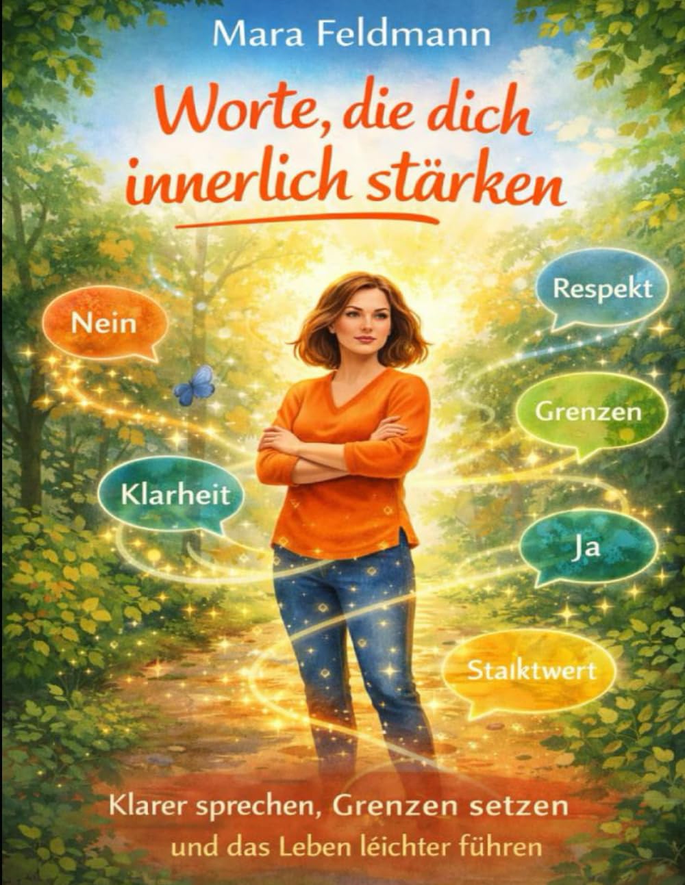 Worte, die dich innerlich stärken: Klarer sprechen, Grenzen setzen und das Leben leichter führen
