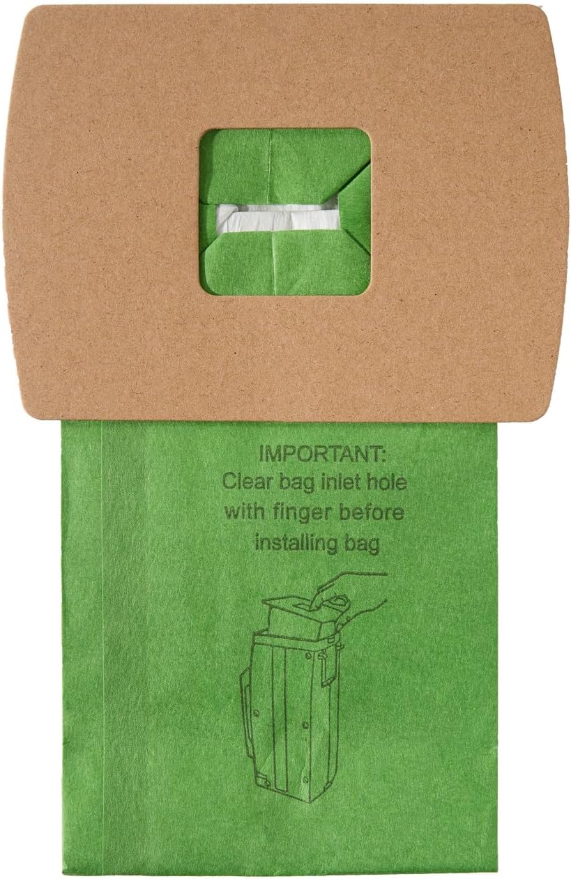 CF Clean Fairy 20-pack Replacement Oreck BB Vacuum Bags PKBB12DW Compatible With Oreck Handheld Vacuum Series Buster B Canisters