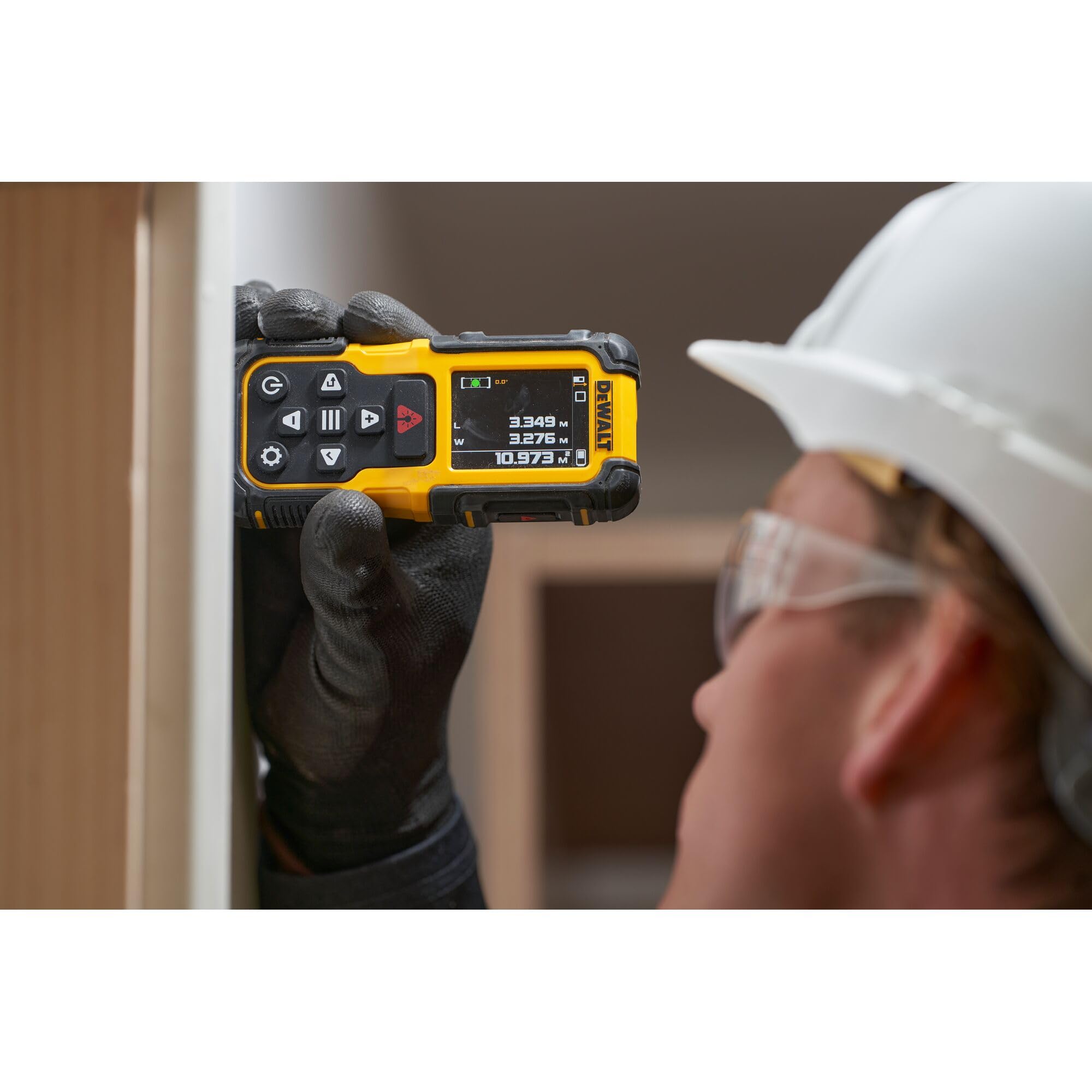 DEWALT Télémètre Laser 60 m avec Batterie Lithium Rechargeable, DWHT78200-XJ
