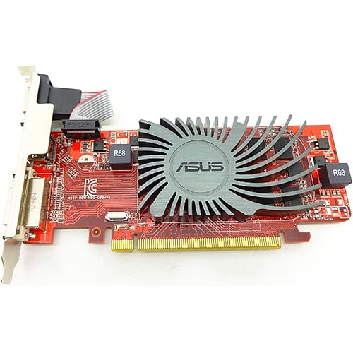 Asus ATI Radeon HD6450 Silence 1 GB DDR3 VGA/DVI/HDMI Low Profile PCI-Express Video Card - EAH6450 SILENT/DI/1GD3(LP)