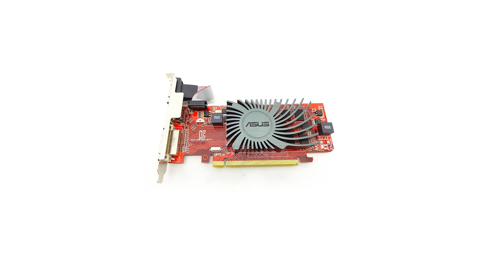 Asus ATI Radeon HD6450 Silence 1 GB DDR3 VGA/DVI/HDMI Low Profile PCI-Express Video Card - EAH6450 SILENT/DI/1GD3(LP)
