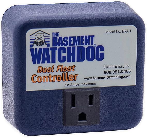 The Basement Watchdog Universal Dual Float Switch Replaces Piggyback Sump Pump Switches (BWC1)