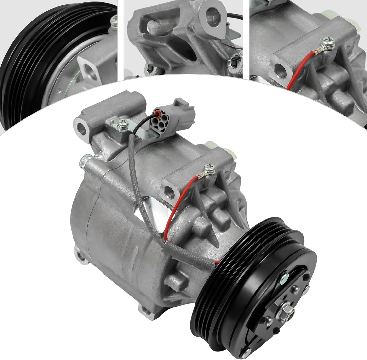 Air Conditioner A/C Compressor For Toyota Echo 2000-2005 L4 1.5L CO 11063AC，Which is Smooth and Wear-Resistant