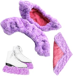 Ice Skate - Figure Skate Covers Ice Skates Guards, Protective for Women Men Adults, Ideal for Recreational Skating Rink Use Travel Storage Soft Protective