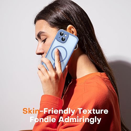 Miniatura 221 de TOCOL Funda magnética 3 en 1 para iPhone 15 Pro, mejorada [protección completa de cámara] con 2 protectores de pantalla, compatible con MagSafe, Gris