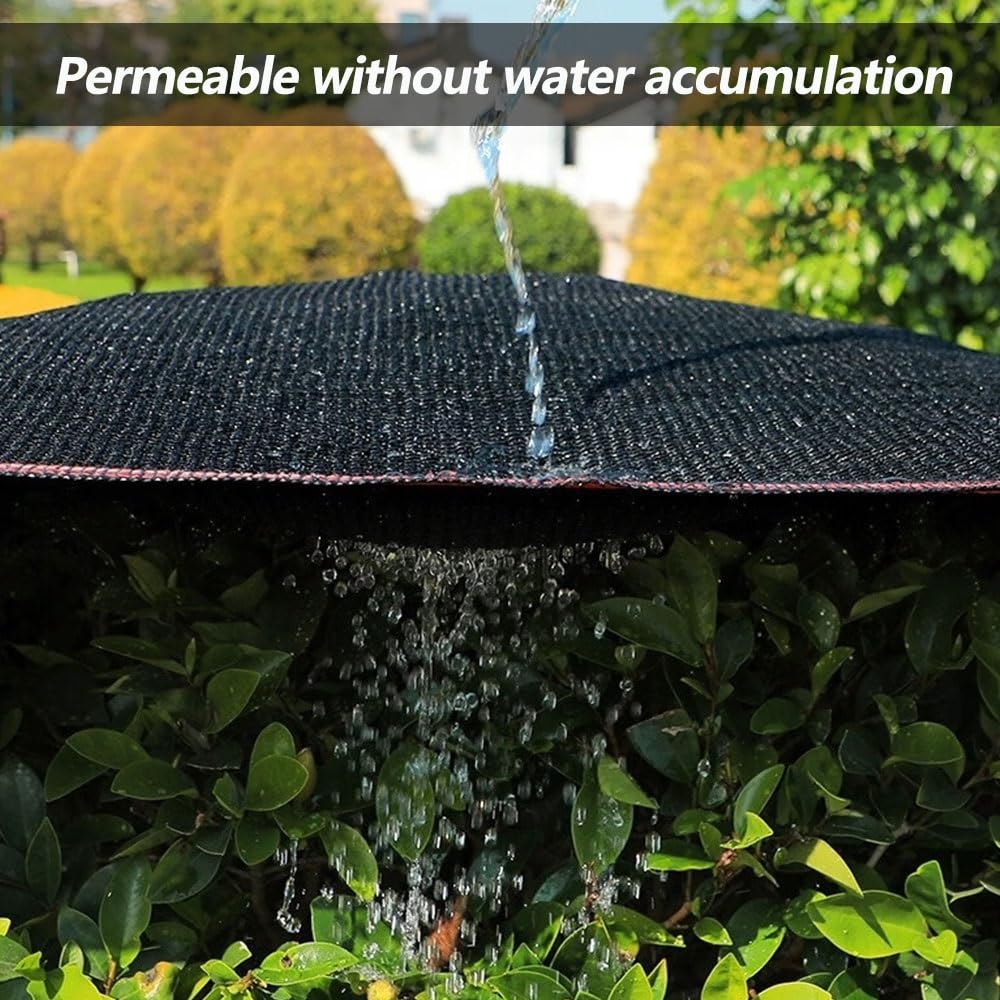 Rete parasole per piante da esterno, 7 x 8 m, copertura in rete per serre e pollai, protezione UV, soluzione leggera per giardinaggio
