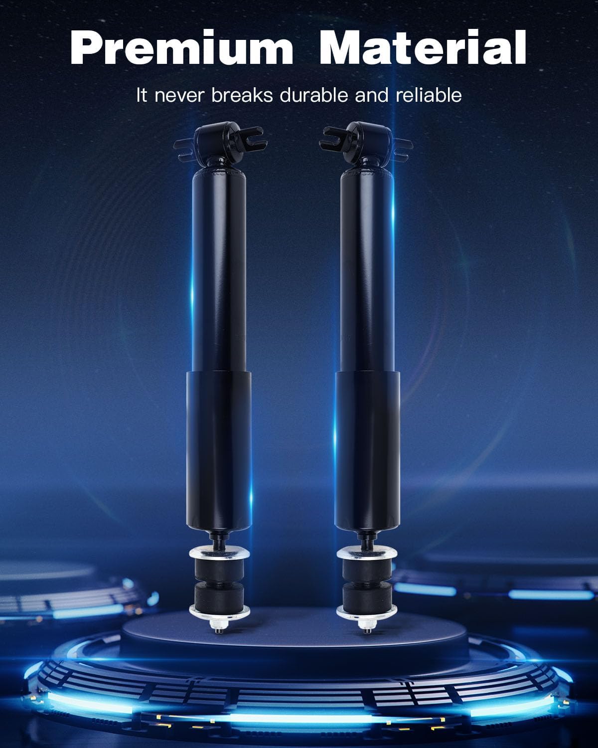 ECCPP Shocks Struts Front Shocks Absorbers Struts for 2003-2014 for Chevy Express 1500,2003-2007 for Chevy Express 2500 33259 911255-2pcs shocks