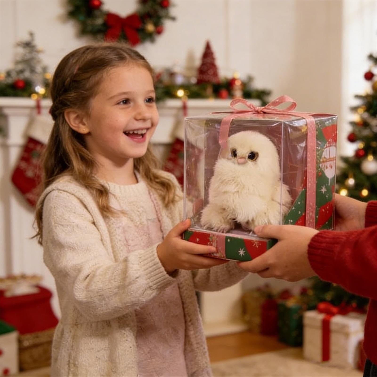 Peluche Interattivo con Funzioni – ergonomic sturdy, premium, Robot che Canta, e Annuisce registrazione vocale, per Festa di Compleanno Camere | Multipurpose Outdoor Indoor Utility