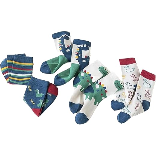 Cotton Ankle Socks for Kids 2-5 Years