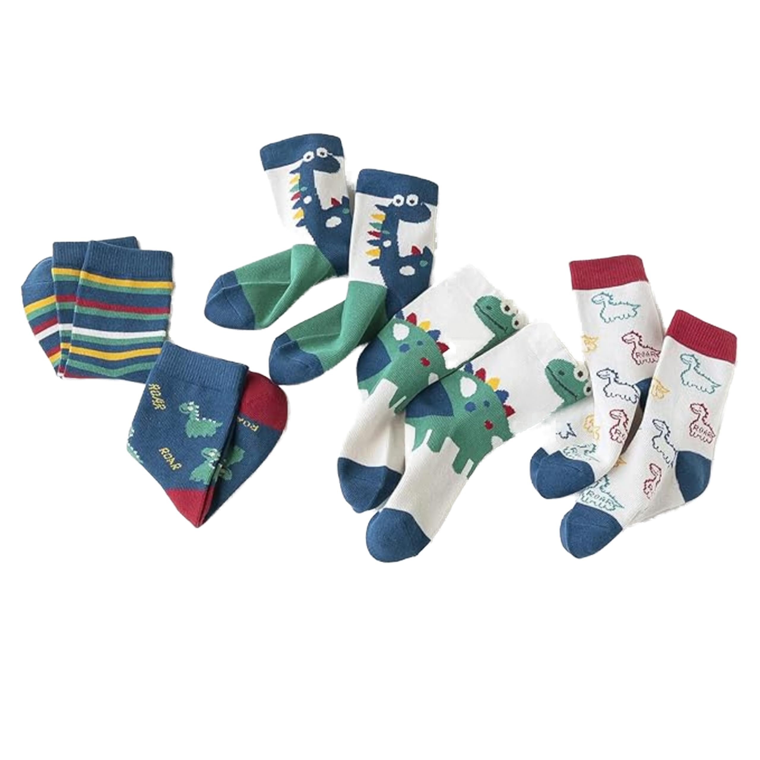 MNP 5 Pairs Cotton Ankle Socks for Kids 2-5 Years – Comfortable & Cute Prints, Set for Baby Boys & Girls (24-60 Months)-picture-29