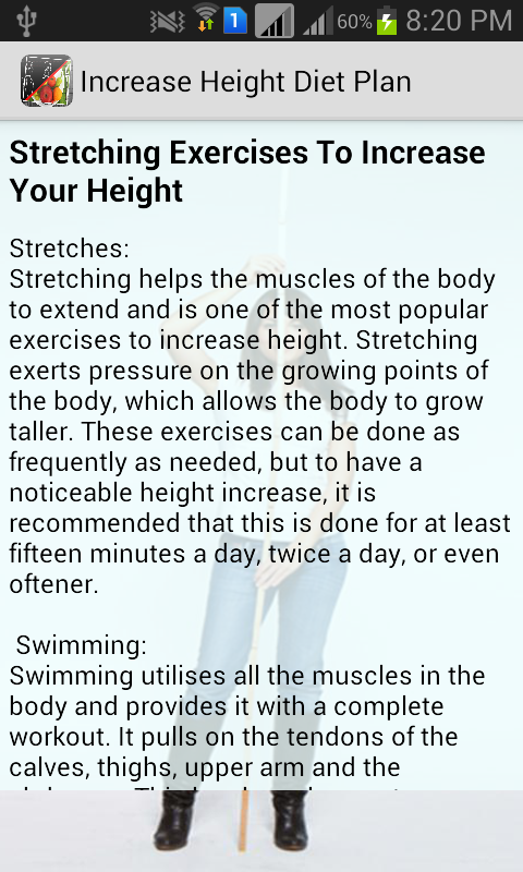 Increasing Height With Diet Plan