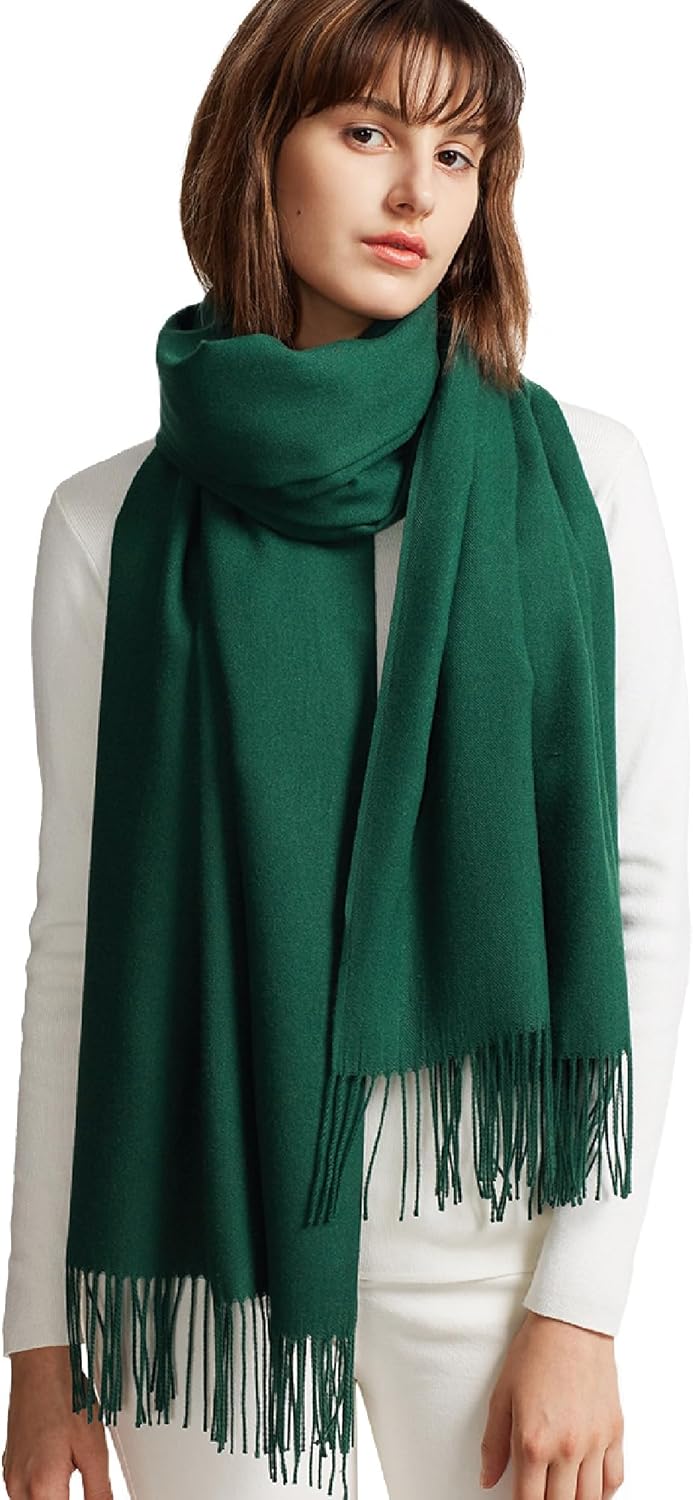 Pashmina Shawl Wrap Soft Cashmere Feel Blanket Scarf for Women, Wedding & Evening Wrap, Winter Warm Fashion Scarves - Image 2