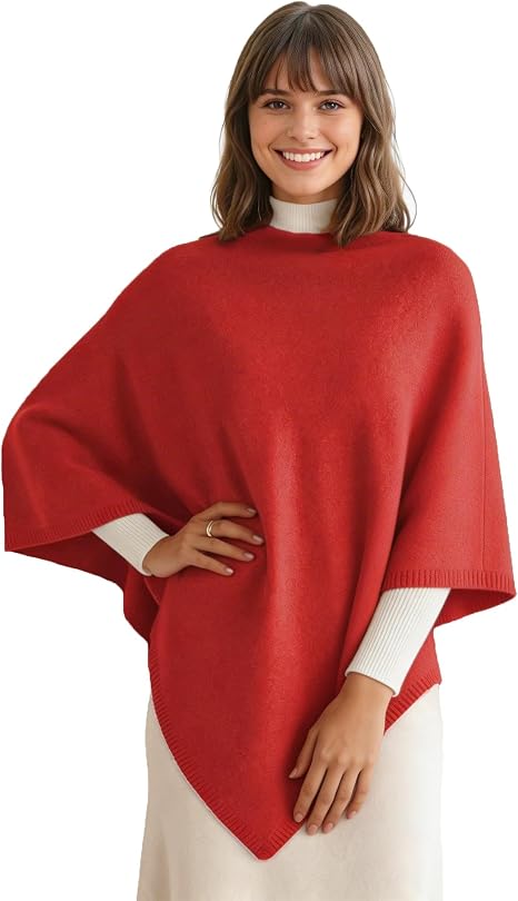 Cape Laine Hiver Poncho Cape Femme Hiver - Laine Mélangée Avec Capuche - Veste élégante Chaude - Taille S-XXL Cape Laine Mélangée Cape Laine Hiver Poncho Cape Femme Hiver - Laine Mélangée Avec Capuche - Veste élégante Chaude - Taille S-XXL Cape Laine Mélangée