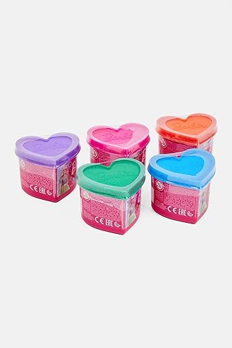 Miniatura 6 de Lisciani Giochi 88850 Barbie Glitter Dough Multipack 5 Jars