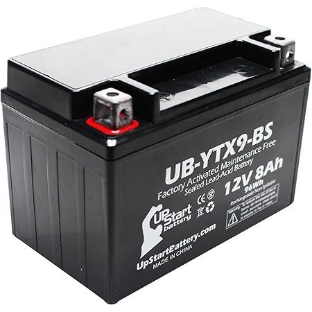 Amazon Com Replacement For 2001 Suzuki Gsx600f Katana 600cc Factory Activated Maintenance Free Motorcycle Battery 12v 8ah Ub Ytx9 Bs Automotive