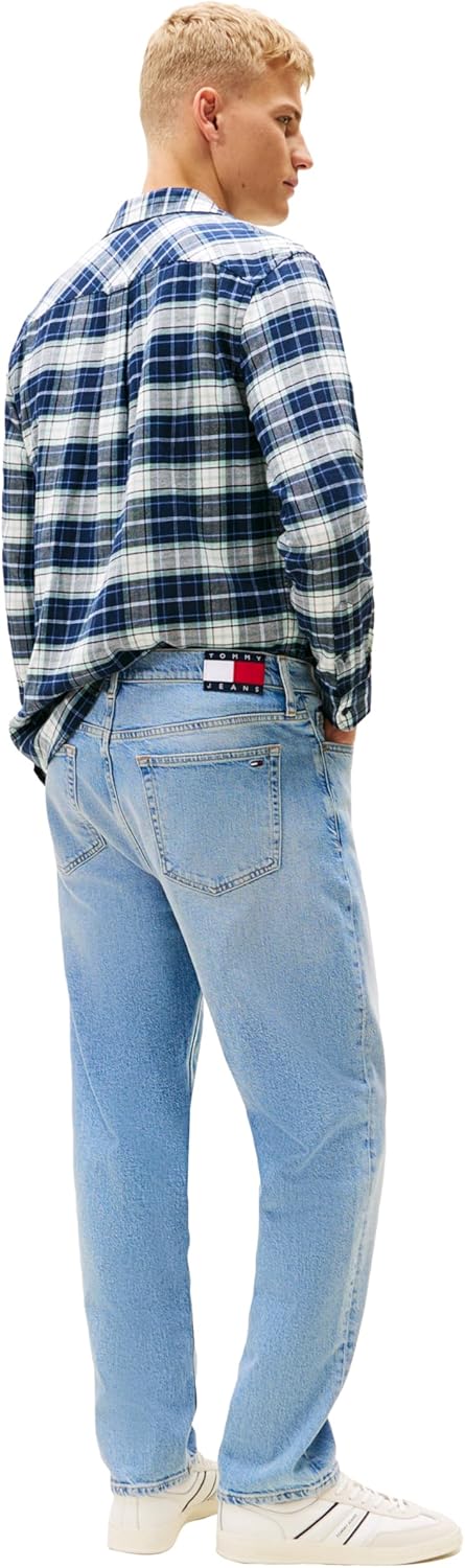 Tommy Jeans Men's Regular Tapered Stretch Jeans